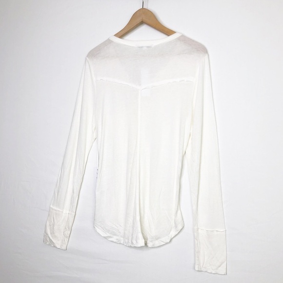 Young fabulous, & broke cream button down shirt - Picture 8 of 9